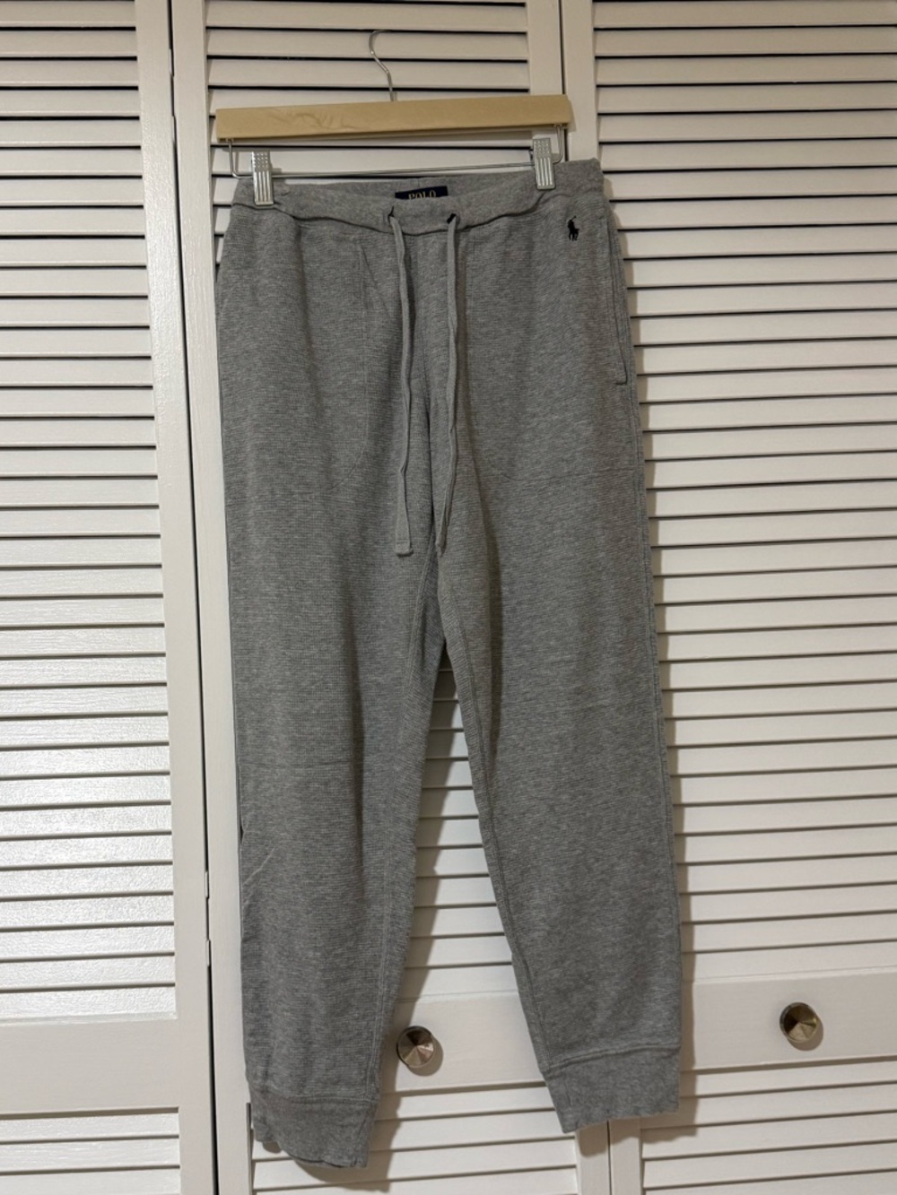Polo by Ralph Lauren Gray Pullover Drawstring Joggers